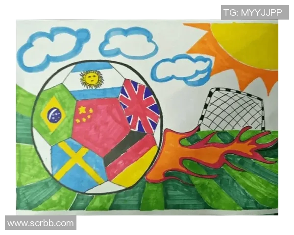足球与绘画的完美结合我在绿茵场上描绘梦想的色彩